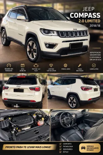 Jeep Compass Limited 2.0 4X2 Flex 16V Aut. 2018