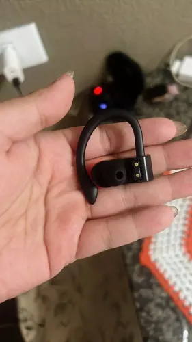 Fones de Ouvido sem fio bluetooth redução ruído Sport gancho esporte V5.4 IPX5 prova agua