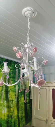 Lustre para com 3 Lâmpadas 