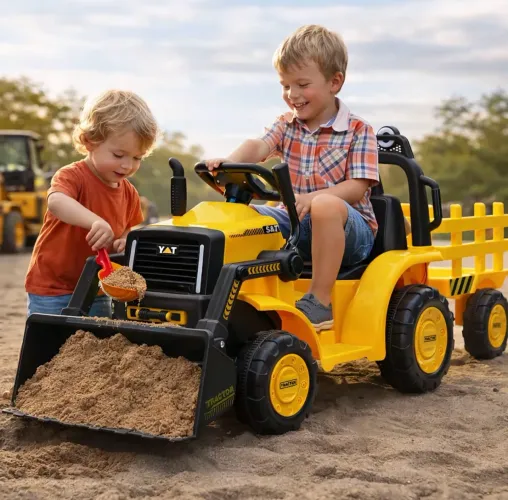 Trator elétrico infantil