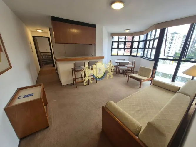 Flat para alugar no Campo Belo - Edifício Astron Baden Baden