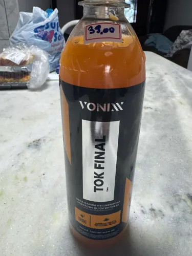 Vonixx tok final cera rápida de carnaúba alto brilho na oferta só 35,00