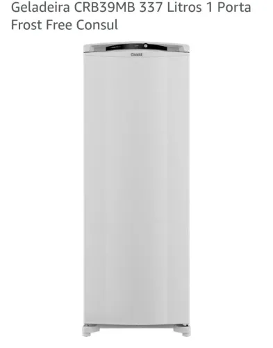 Geladeira Consul Frost Free 337L