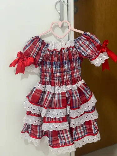 Vestido São João Infantil