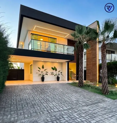 Casa de Alto Padrão à Venda Porteira Fechada