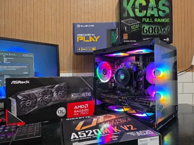 PC Gamer Persistente Ryzen5 RX 7600