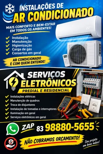 Eletricista disponível