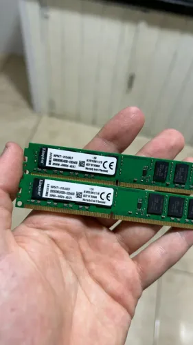 Kit Memória Ram 16GB (2x8GB) DDR3 Kingston 1600MHz - Funcionando