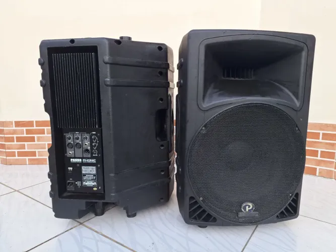 Par caixas retorno 500W cada 