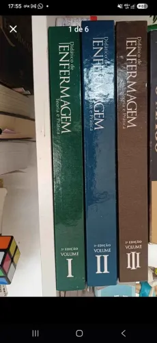 LIVROS DE ENFERMAGEM KIT COMPLETO