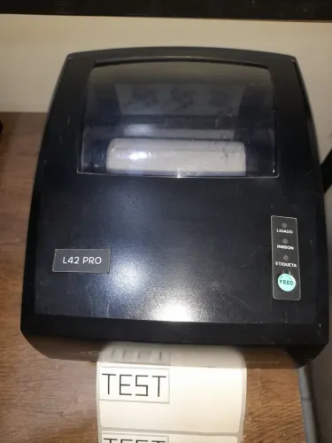 ELGIN L42 PRON rede e usb etiquetas e códigos de Barras