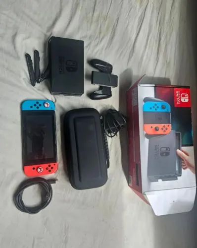 Nitendo switch Desbloqueado 128 gb