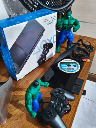 PS2 COMPLETO NA CAIXA