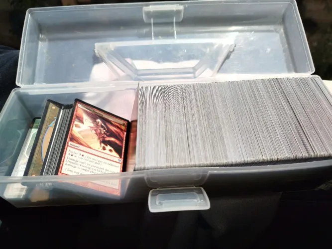 Lote de cartas Magic The Gathering MTG + caixa