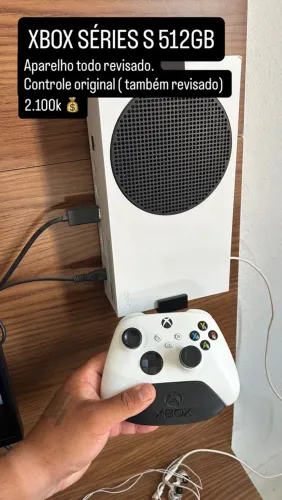 VENDO XBOX SÉRIES S 512gb ( LEIA ) 