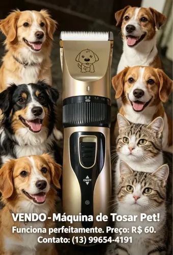 Máquina para tosar pets