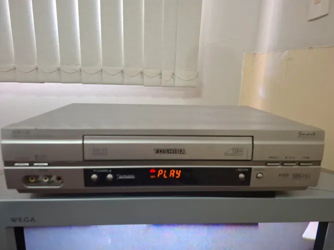 Video cassete toshiba 7 cabeças funcionando