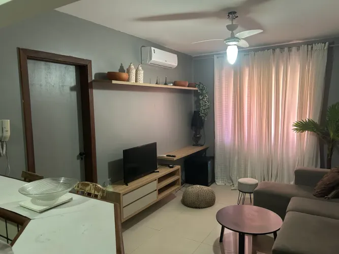 Lindo quarto e sala mobiliado 