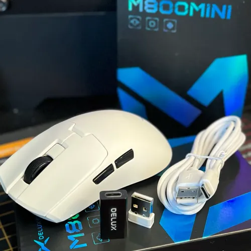 Entrego! Mouse DELUX 800 Mose Gamer Leve 46g