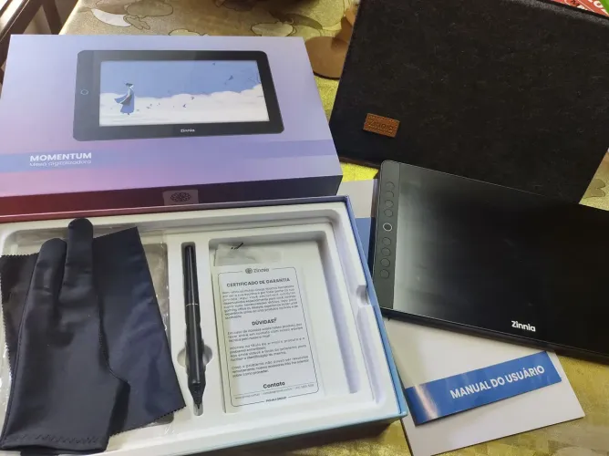 Mesa digitalizadora tablet colorida