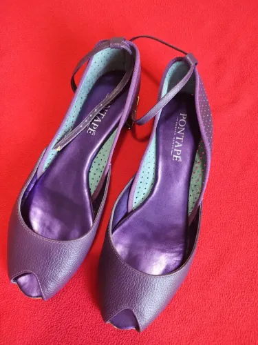 Sapato feminino roxo 38