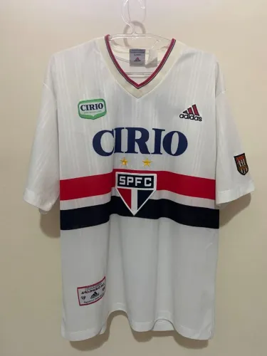 CAMISA SAO PAULO FUTEBOL CLUBE 1998/1999 ADIDAS TAMANHO GG