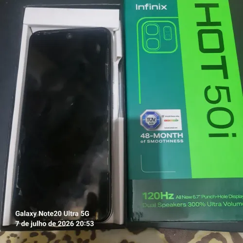 Celular infinito Hot 50 256 Gb 