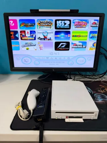 Nintendo WII C jogos ja na memoria completo funcionando 100%