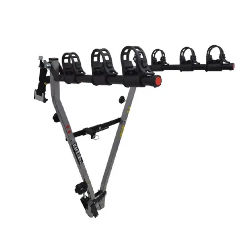 Transbike Engate 3 bicicletas prata tira preta