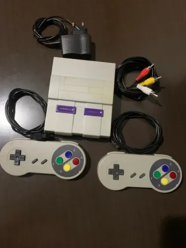 Video Game Classic Nitendinho Com 2 Controles 8 Bits 