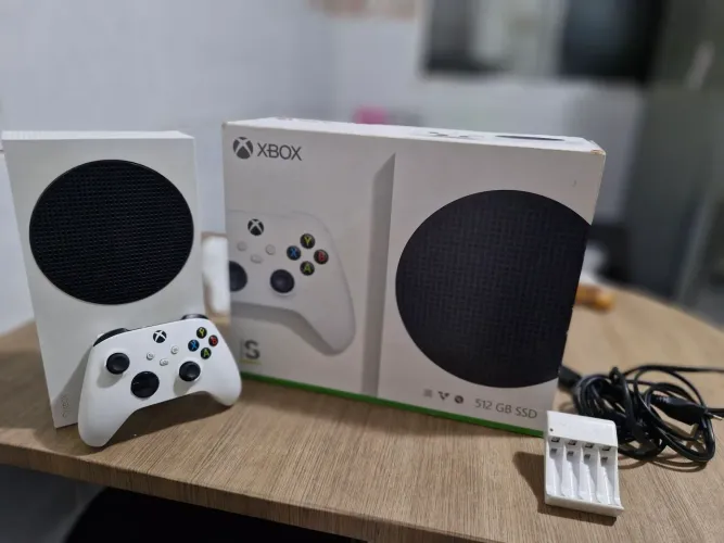 Xbox series s com jogos