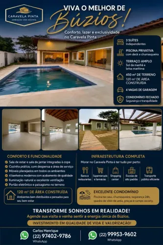 Oportunidade-Ótima casa em condominio a venda nas caravelas