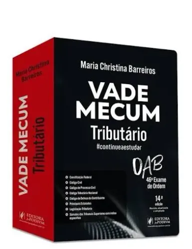 VADE MECUM tributário OAB 46 - novo, sem nenhuma marcação ou marca de uso