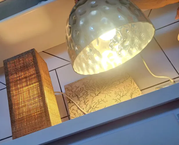 Duas luminárias perfeitas para a sua casa !Apenas 100 reais as duas juntas!