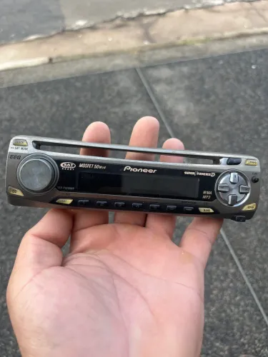 Rádio Pioneer só a frente deh-p3700mp