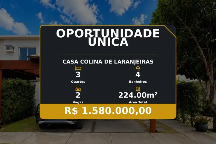 Seu novo lar em Colina de Laranjeiras: casa com 3 quartos e área de lazer incrível!