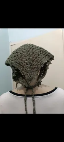 Bandana de crochê