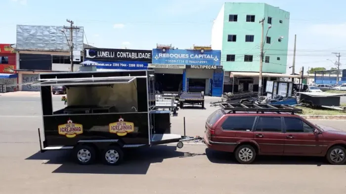 Trailer em Chapa Xadrez - Super Resistente