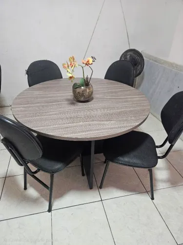 MESA REDONDA 100% MDF