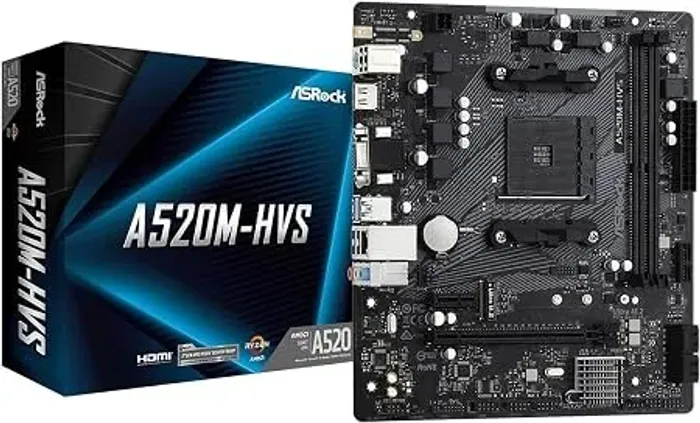Placa Mãe AsRock A520M-HVS