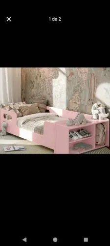 Cama infantil Rosa 