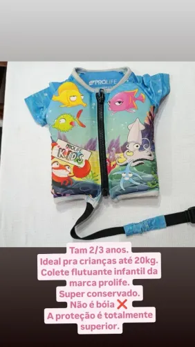 Prancha e colete flutuante praia ? piscina 