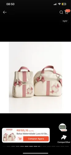 Vendo bolsas maternidade