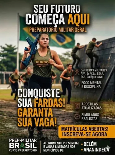PREPARATÓRIOS ESCOLAS MILITARES