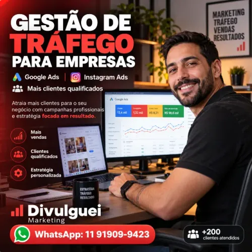 Gestão de Tráfego Pago para Empresas | Google Ads e Instagram