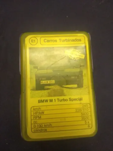 Super trunfo carros turbinados anos 80