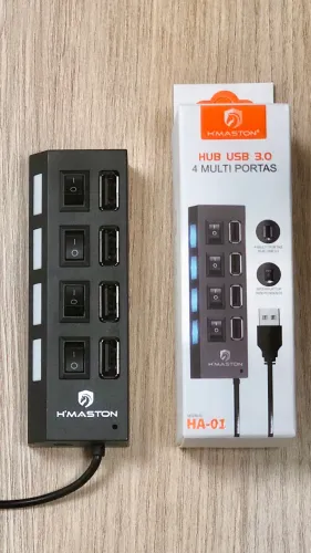 Mini hub usb 4 portas Notebook