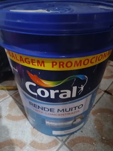 Tinta Coral rende mais branco