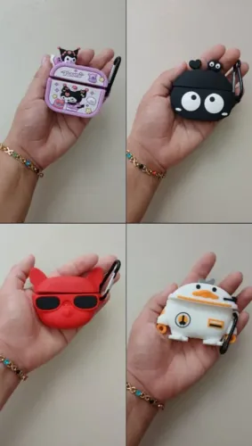 Capinhas Cases Para Fone de Ouvido