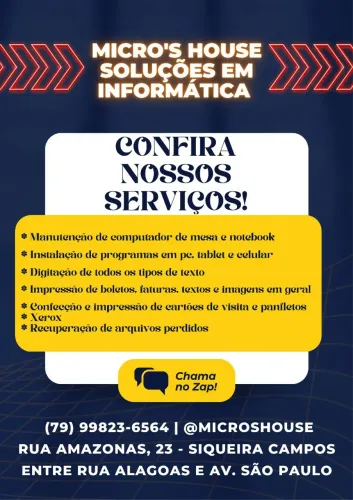 Micro's House - Assistência técnica em informática